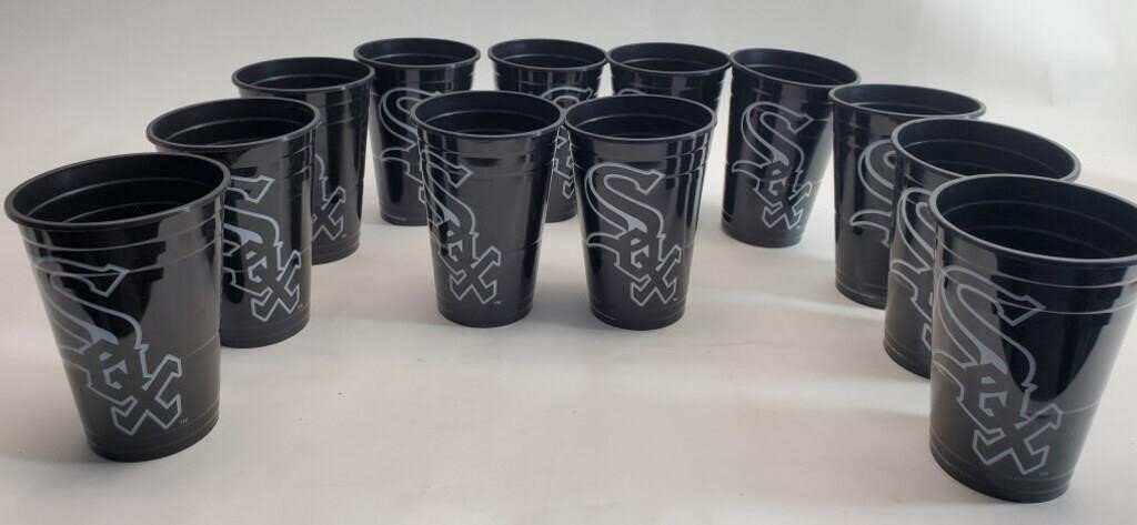 Chicago White Sox - Plastic Cups - Set of 12