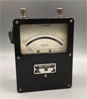 Welch Scientific Ammeter with Leather Strap