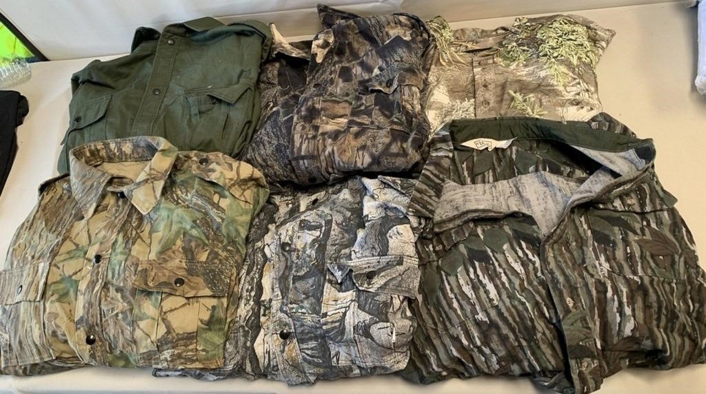 W - LOT OF 6 MEN'S SHIRTS SIZE 4XL (Q251)