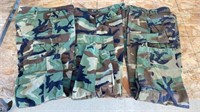 3 pairs of medium military pants