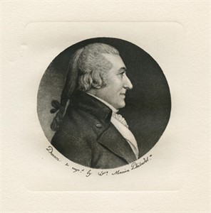 Charles Saint-Memin engraving "William Edward"