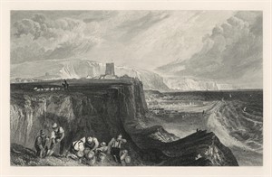 J. M. W. Turner "Folkestone" engraving