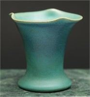 1930's Van Briggle Scalloped Rim Vase