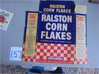 Ralston Corn Flakes Box