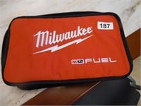 MILWAUKEE TOOL BAG WITH CHARGER APPEARS NEW