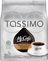 Tassimo McCafé Premium Roast Coffee Single Serve g