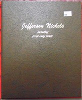Jefferson Nickels in Dansco Albums