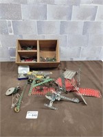 Metal kids building pieces