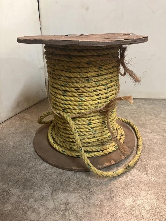 Rope on a Wooden Spool
