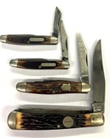 (4) Pockets Knives