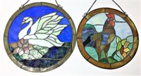Leaded Stained Glass Window Hanging
