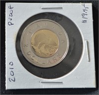 RCM 2010 $2.00 Proof Coin