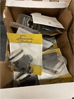 Box of tilt Flush valves and more