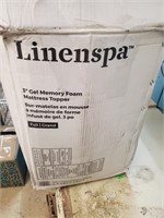 LINENSPA 3 Inch Gel Infused Memory Foam...