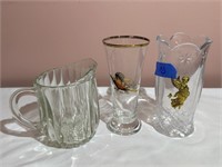 3pc Assorted Glassware