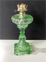 Vintage Green Oil Lamp