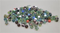 Assorted Vintage Glass Marbles