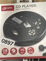 GPX CD PLAYER RETAIL $30