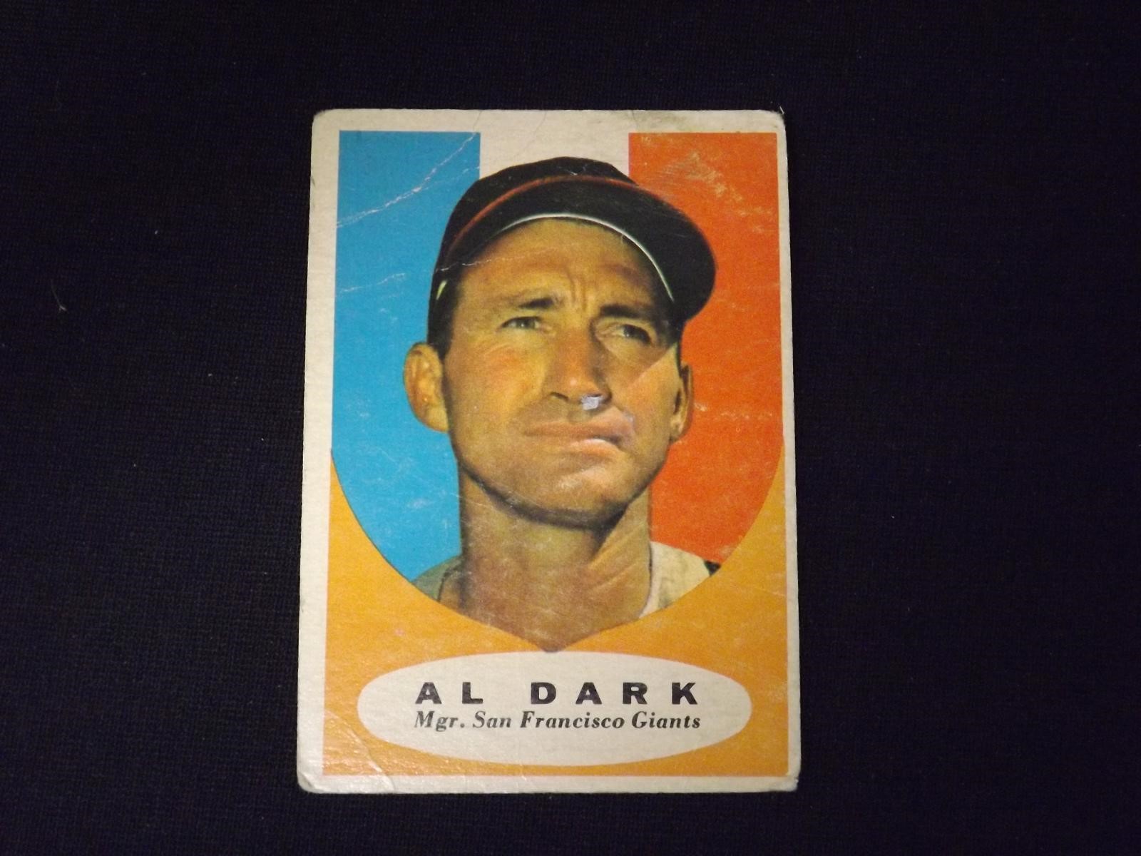 1961 TOPPS #220 AL DARK GIANTS MANAGER