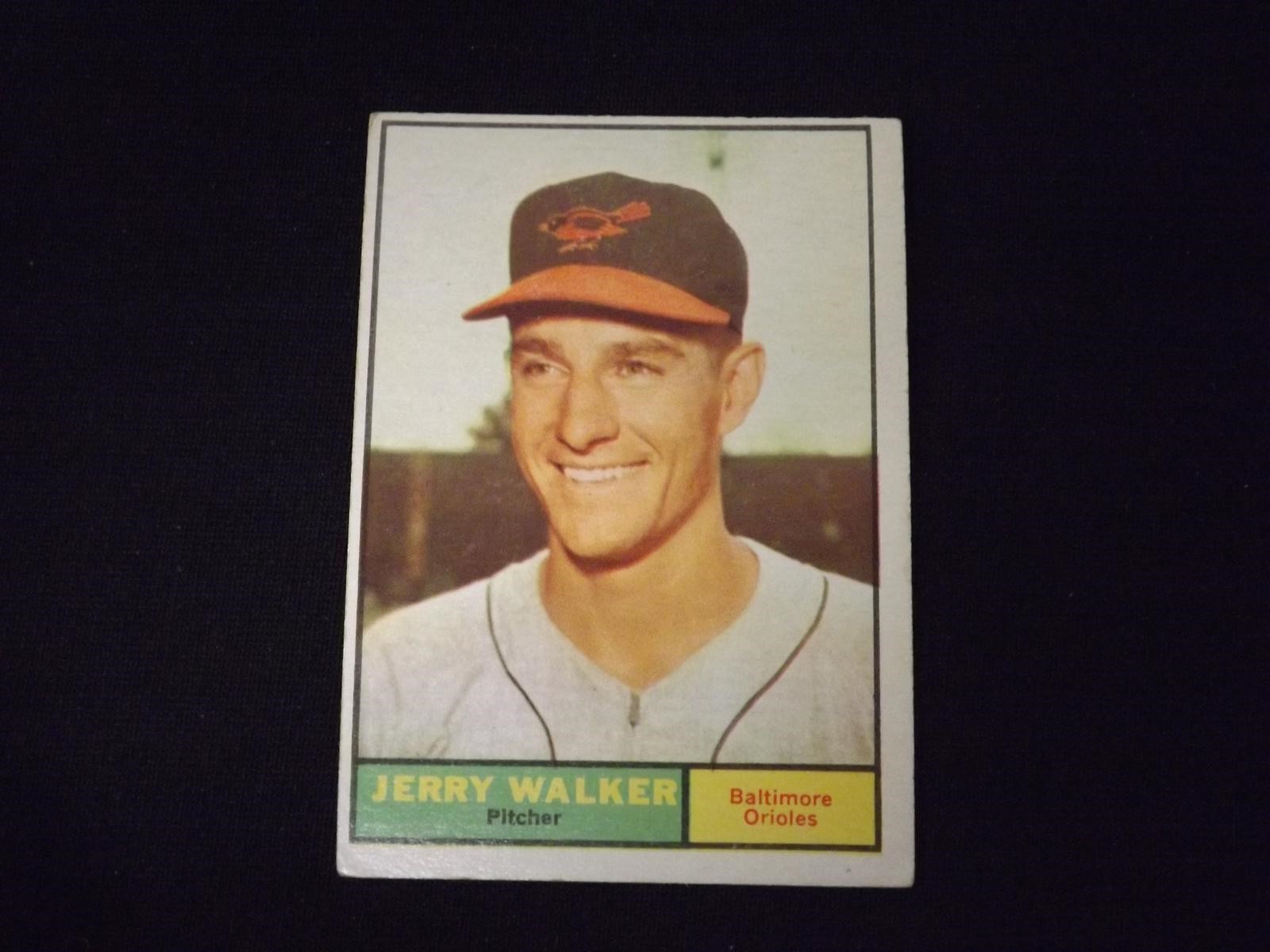 1961 TOPPS #85 JERRY WALKER ORIOLES