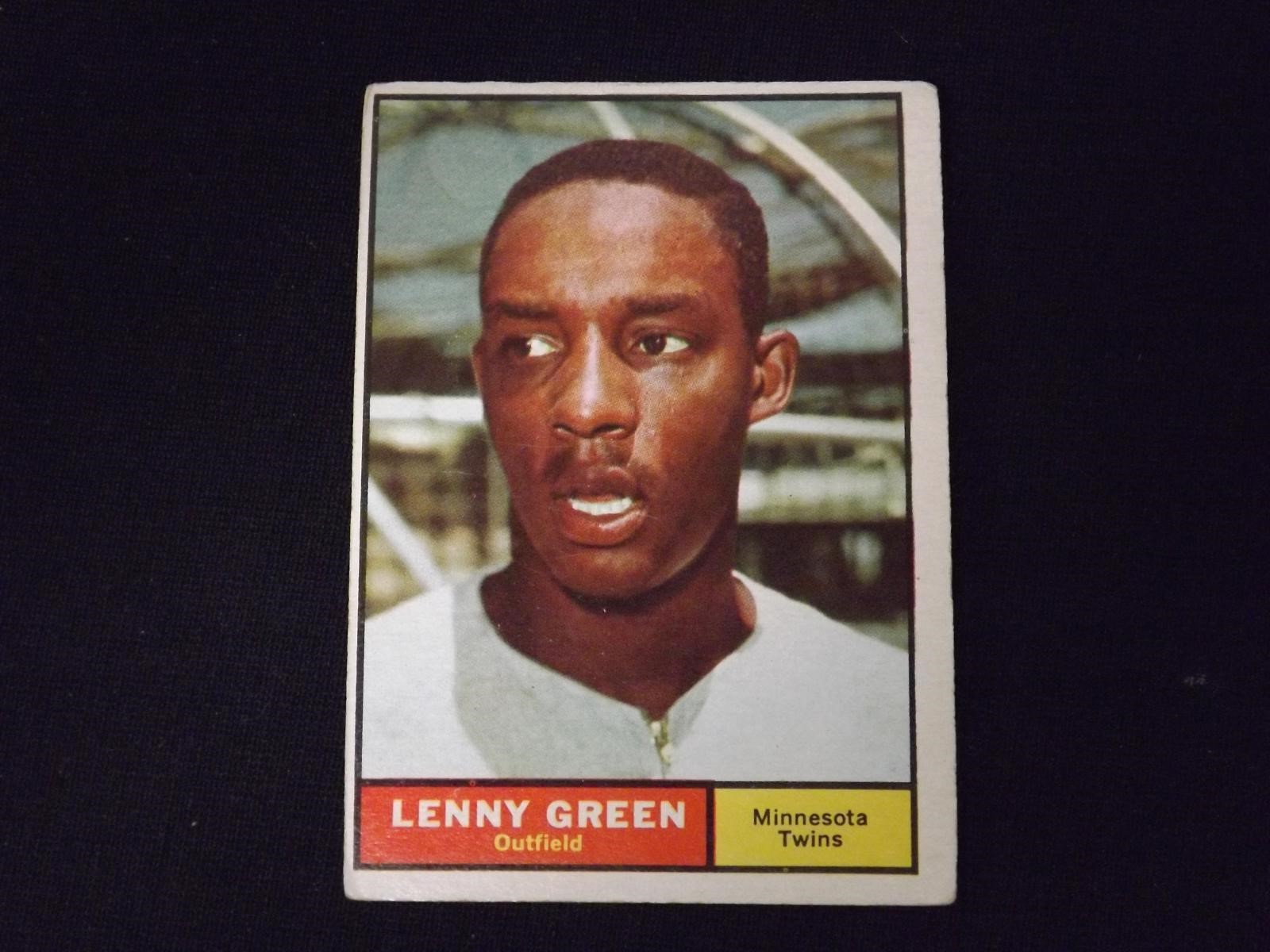 1961 TOPPS #4 LENNY GREEN TWINS VINTAGE