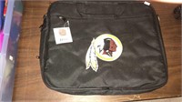 NFL computer bag with the Redskins logo