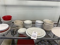 Lot of assorted dishes