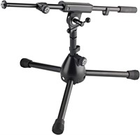 K&M Extra Low Mic Stand 305/725 mm