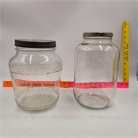 Vintage Hazel Atlas Glass Jar