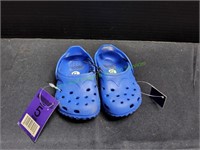 Infant Blue Slip-On Shoes, Sz 5