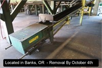 APPROX 24"X30' CLEAN OUT CONVEYOR W/GEARHEAD