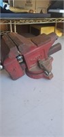 Red 4 inch Vice model 5177