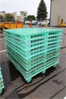 Plastic Skids - stack of 12