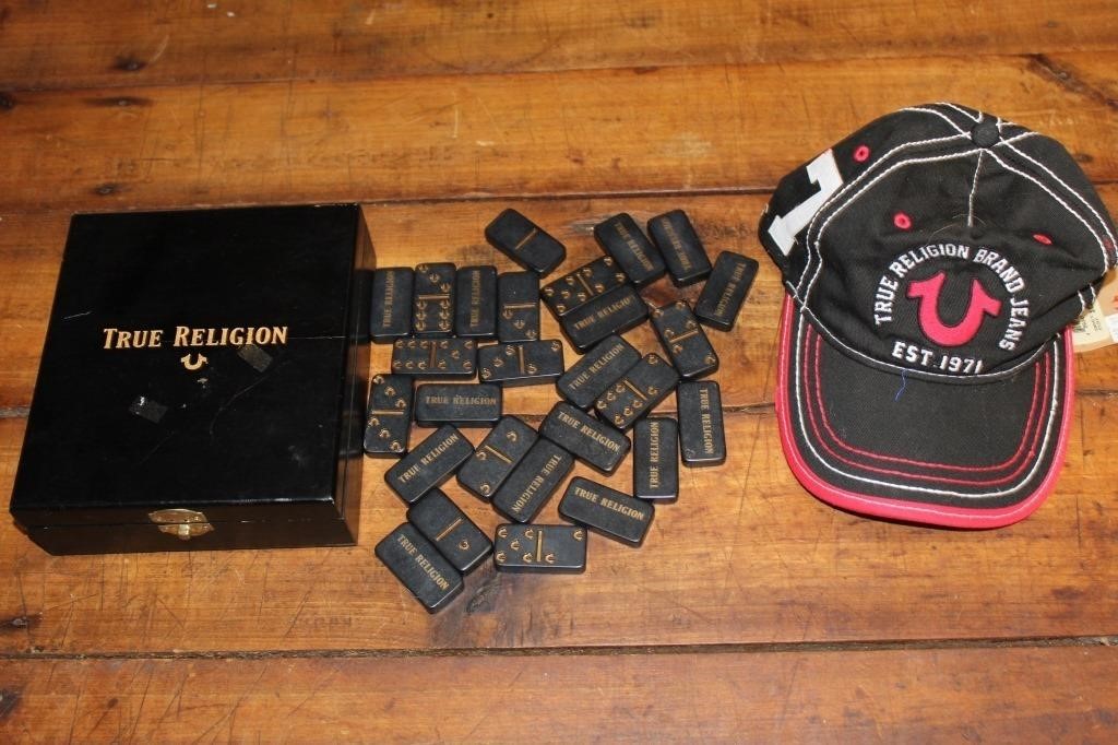 True Religion Dominoes and Hat