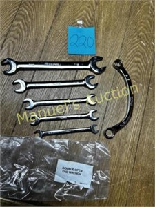 KLUTCH DOUBLE OPEN END WRENCHES