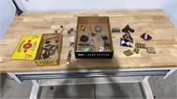 Miscellaneous military, lures, lighters
