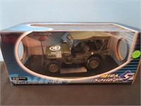 Mira Solido US Army Jeep Willy 1:18 Scale Diecast