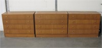 3-Piece Stackable Set Of 4-Drawer Chests