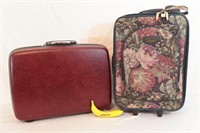 2 Samsonite & Andre Nicole Suitcases