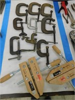 machine & wood clamps