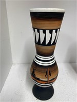 Beautiful South Western Style Vase k
