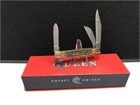 Queen Stockman 2nd Cut Stag Handles