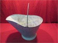 Galvanized Coal Bucket