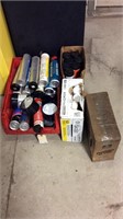 Assorted Greases And Oils