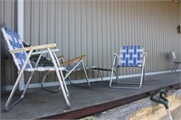 3 Vintage Lawn Chairs