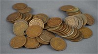 50 Assorted Date Indian Head Pennies 1859-1909