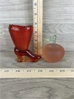 Glass Shoe & Apple