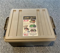 Ammo Crate, O-Ring Lid, Lock Tabs, 85 Lbs. Rating