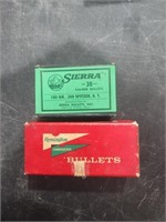 Sierra & Remington 30 cal. Bullets