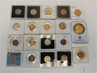 OF) collection of assorted coins